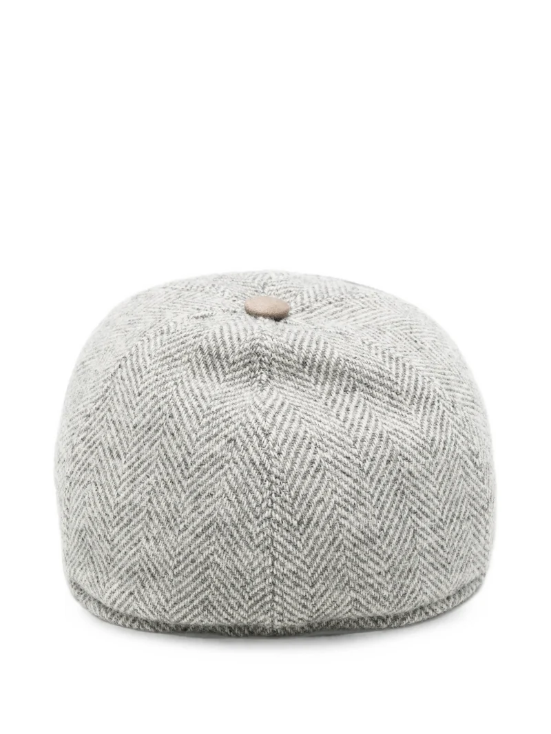 Sapca Gran Sasso Herringbone-Pattern bej - imagine 3