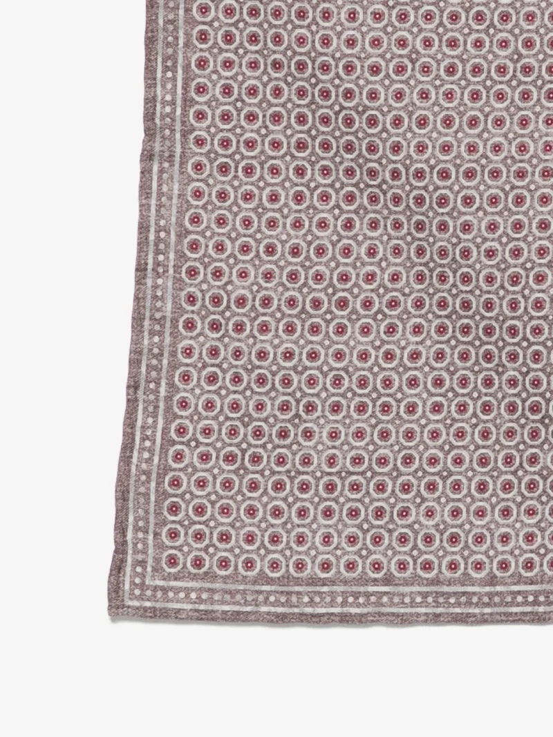 Alternative view of Batista Eleventy geometric-pattern pocket maro