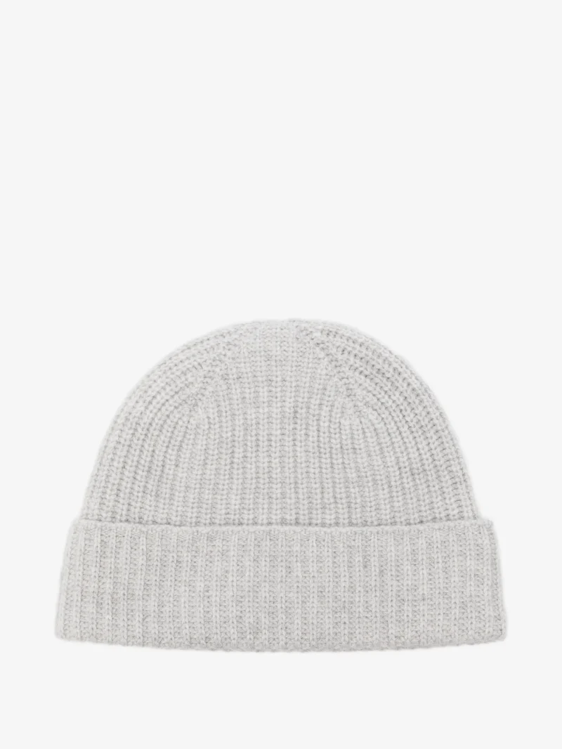 Alternative view of Caciula Eleventy ribbed-knit gri