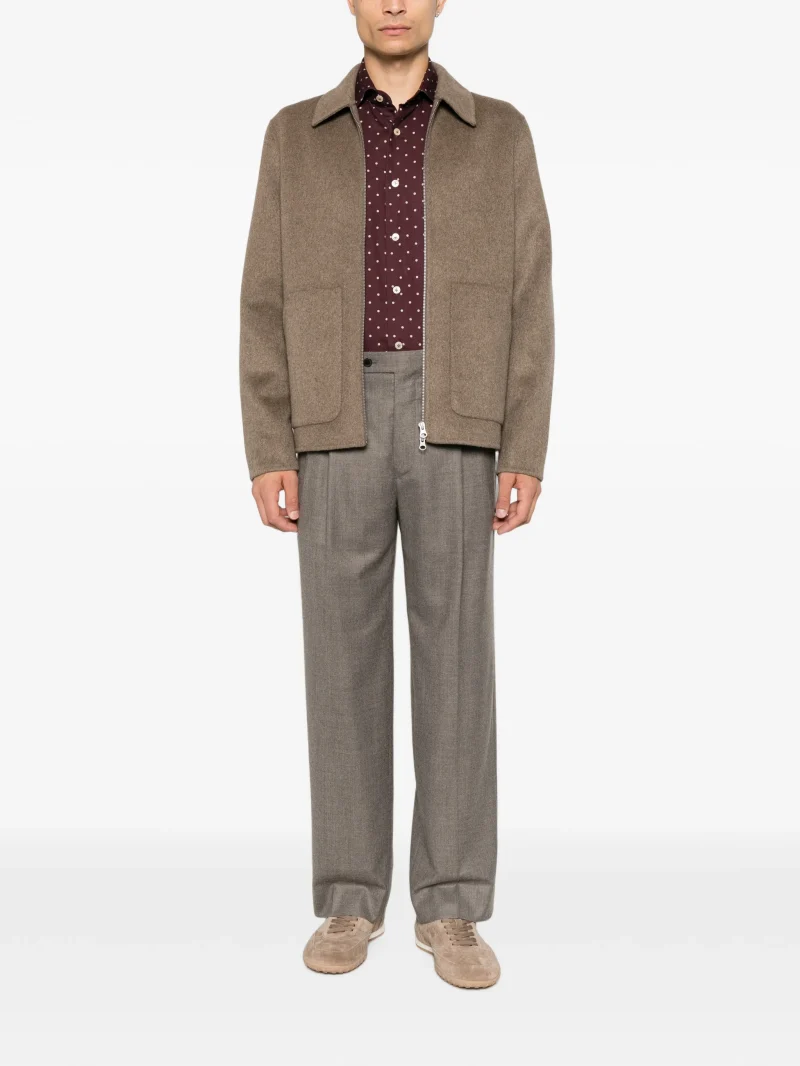 Alternative view of Camasa Eleventy polka-dot long-sleeve rosu