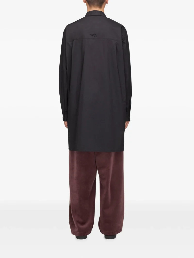 Camasa Y-3 adaptive asymmetric negru - imagine 6