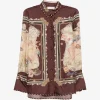 Camasa Zimmermann graphic-print long-sleeve multicolor