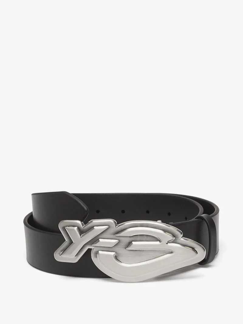 Curea Y-3 logo-plaque negru