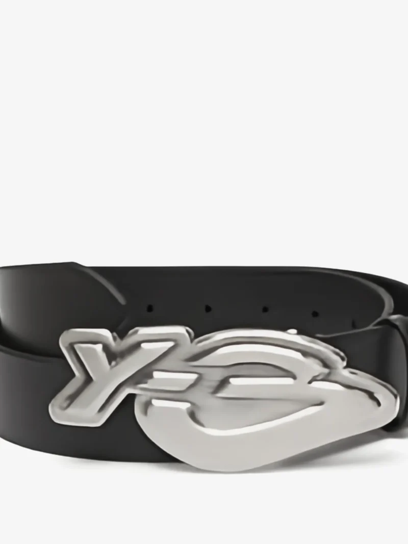 Alternative view of Curea Y-3 logo-plaque negru