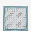 Esarfa Eleventy chain-print multicolor