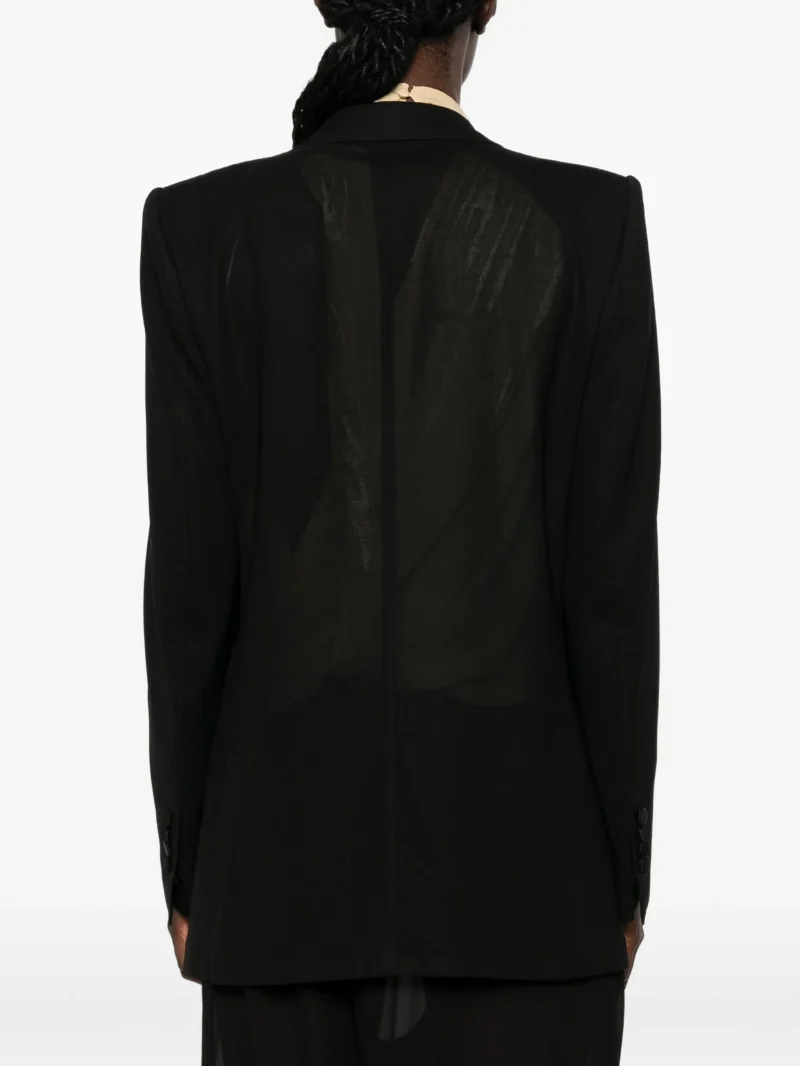 Alternative view of Jacheta Tom Ford Double-Breasted Buttoned negru
