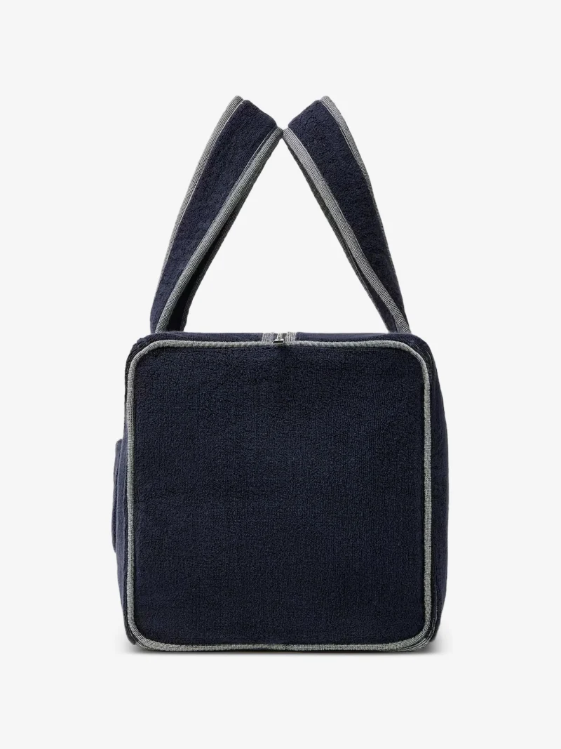 Geanta Versace terry jacquard gym albastru - imagine 4