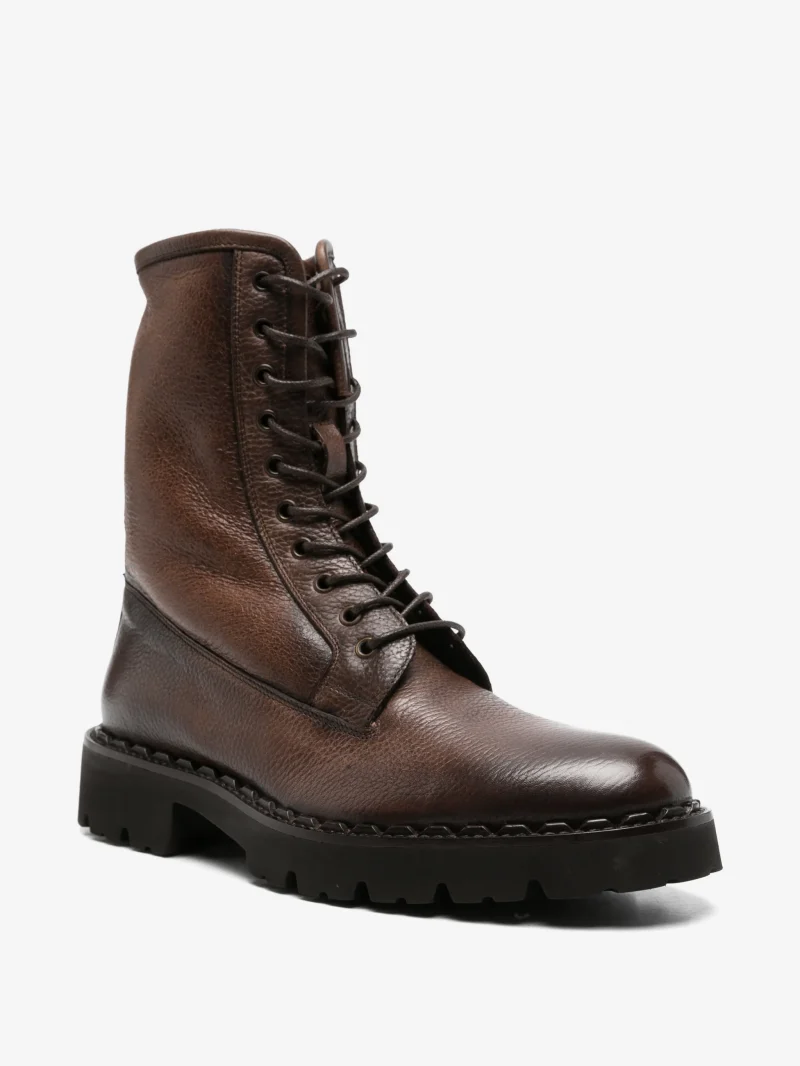 Alternative view of Ghete Eleventy lace-up maro