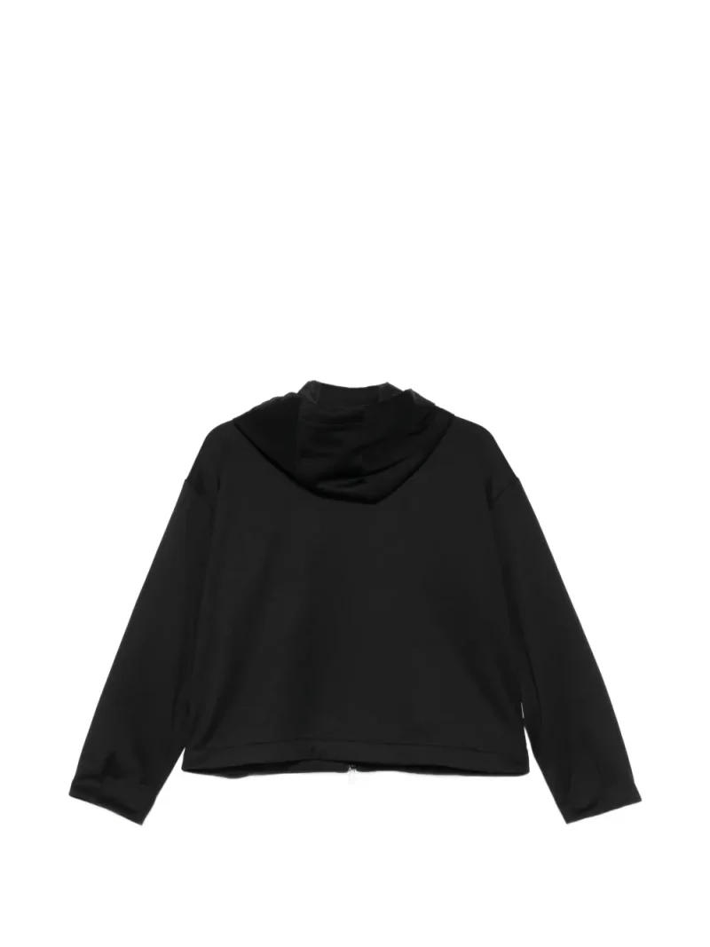 Alternative view of Jacheta Lorena Antoniazzi zip-up negru