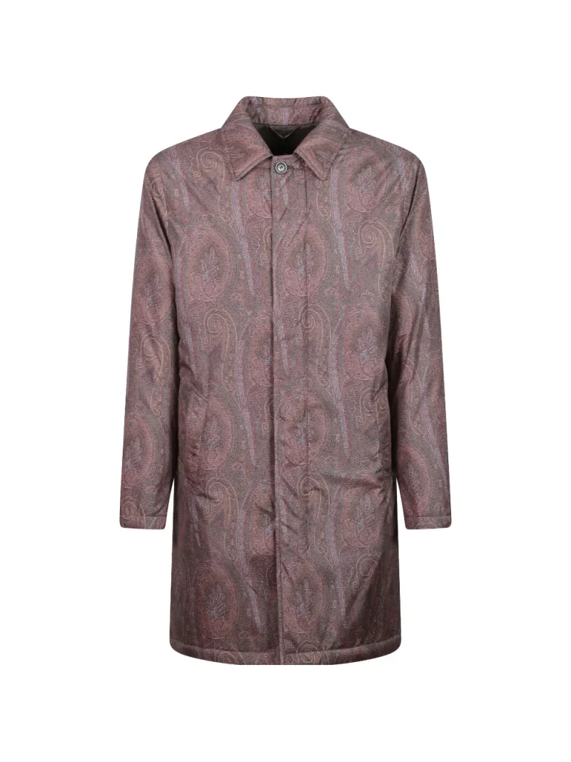 Jacheta ETRO ETRO -Print Concealed-Fastening visiniu