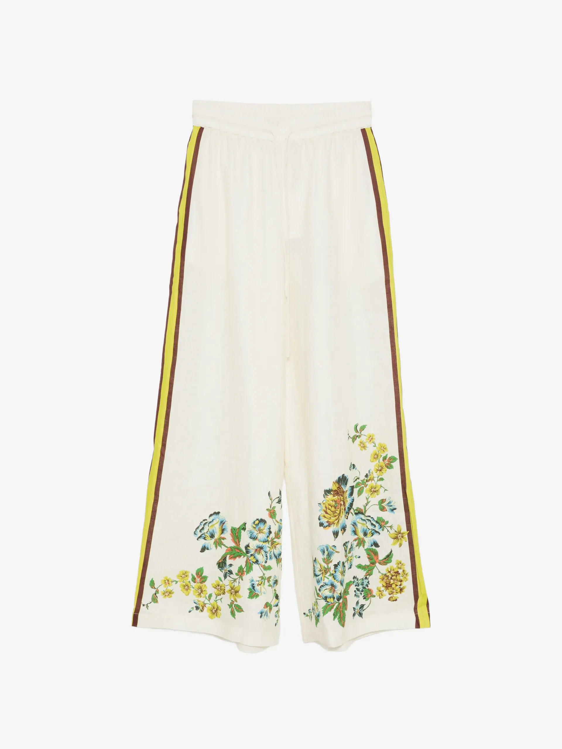 Pantaloni ALEMAIS Phyllis palazzo crem