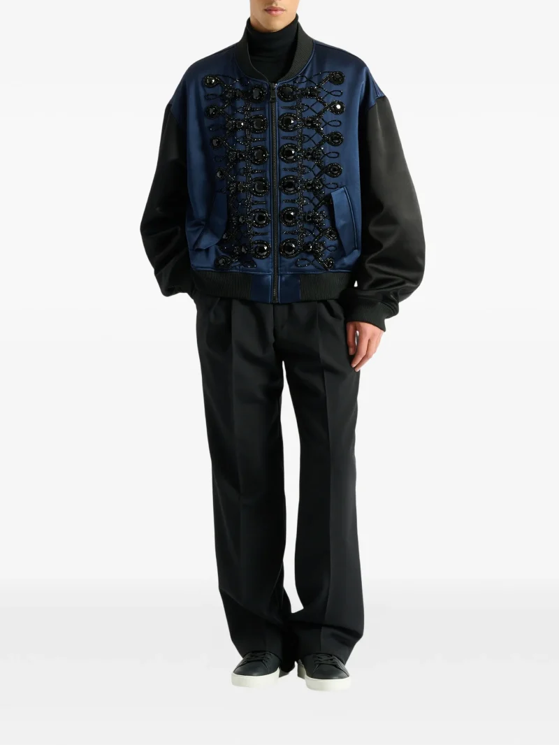 Alternative view of Pantaloni Balmain wool negru