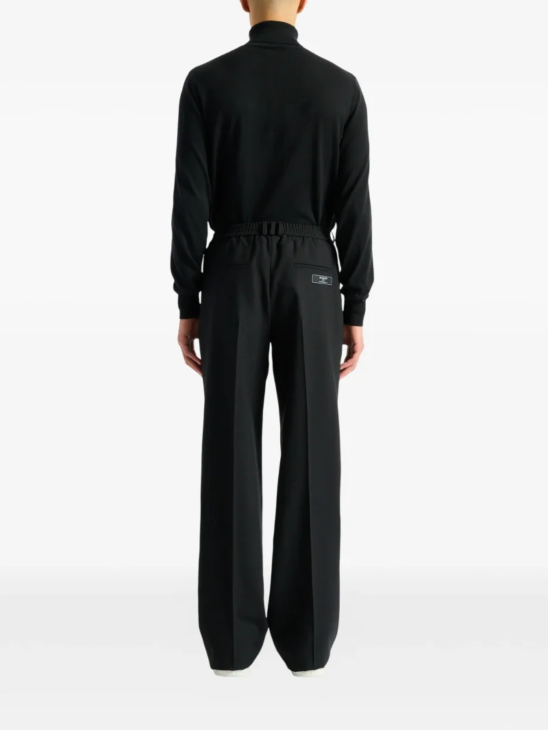 Pantaloni Balmain wool negru - imagine 6