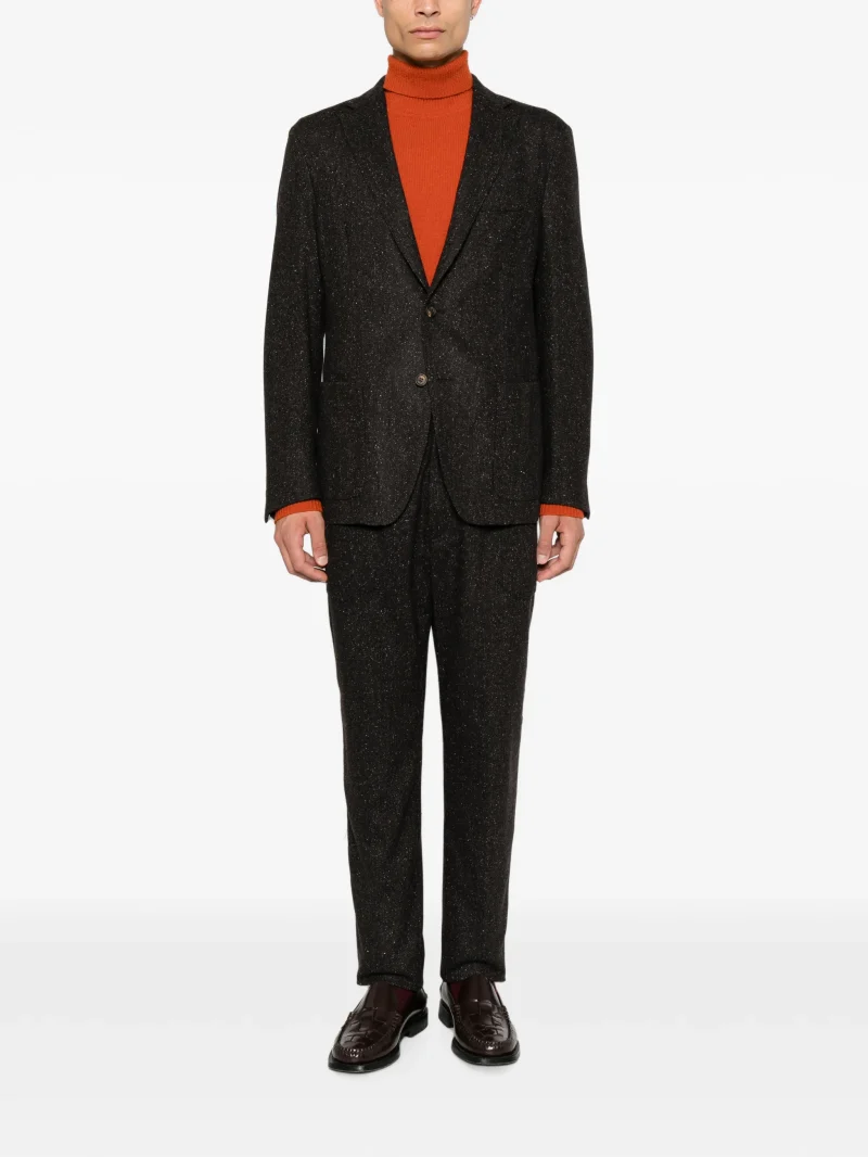 Alternative view of Pantaloni Eleventy Flecked maro