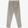 Pantaloni Eleventy corduroy-effect gri