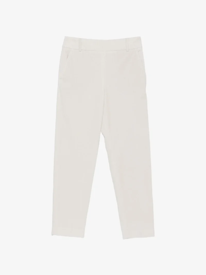 Pantaloni Eleventy corduroy-effect gri