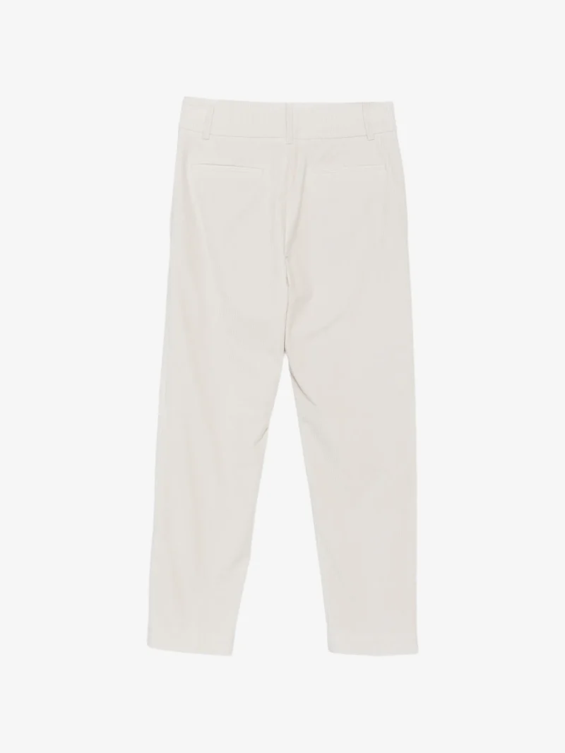 Alternative view of Pantaloni Eleventy corduroy-effect gri