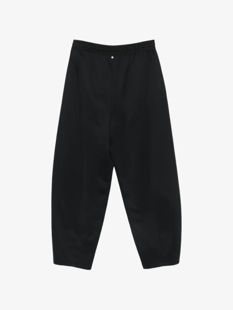 Alternative view of Pantaloni Lorena Antoniazzi drawstring-waist negru