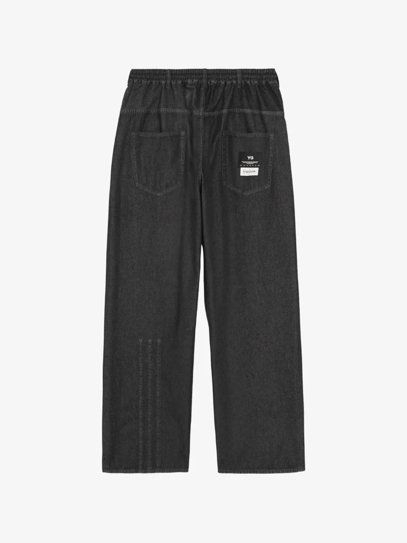 Alternative view of Pantaloni Y-3 Denim negru