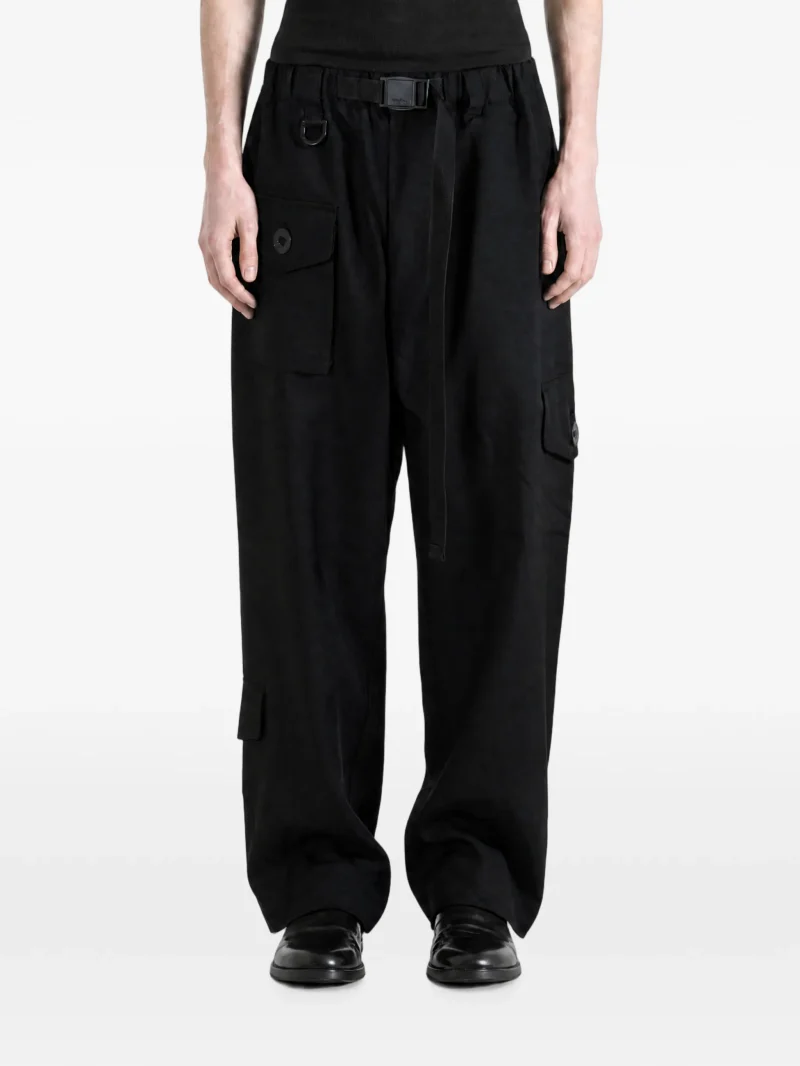Alternative view of Pantaloni Y-3 sport uniform tapered negru