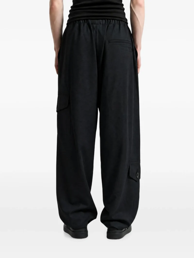 Pantaloni Y-3 sport uniform tapered negru - imagine 3