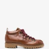 Pantofi Eleventy lace-up hiking maro