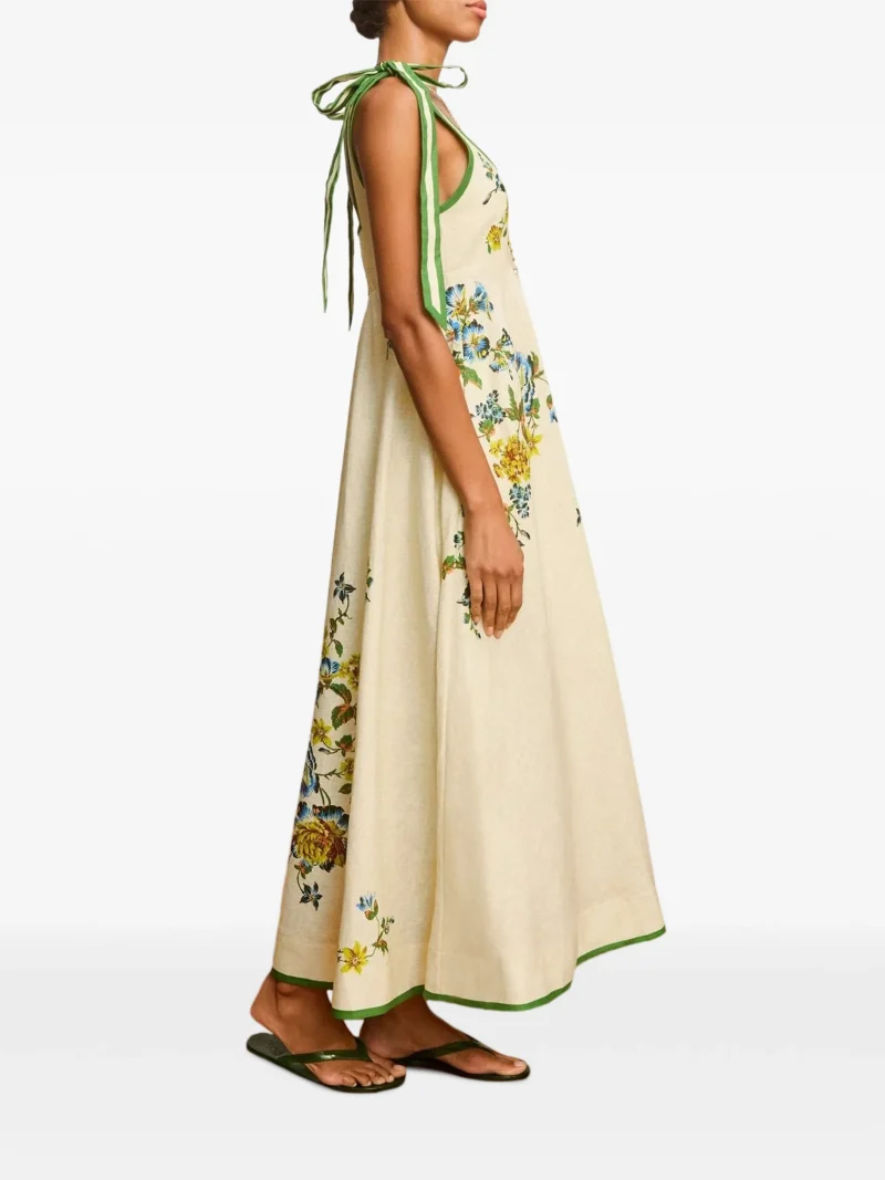 Rochie ALEMAIS Phyllis ballet multicolor - imagine 5