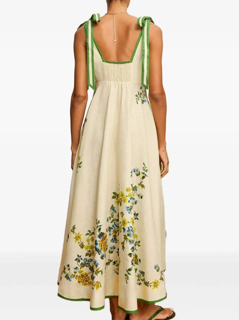 Rochie ALEMAIS Phyllis ballet multicolor - imagine 4