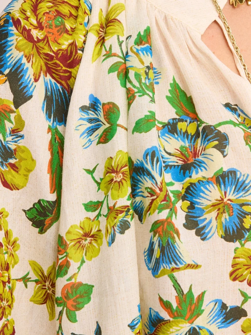 Alternative view of Rochie mini ALEMAIS Phyllis multicolor