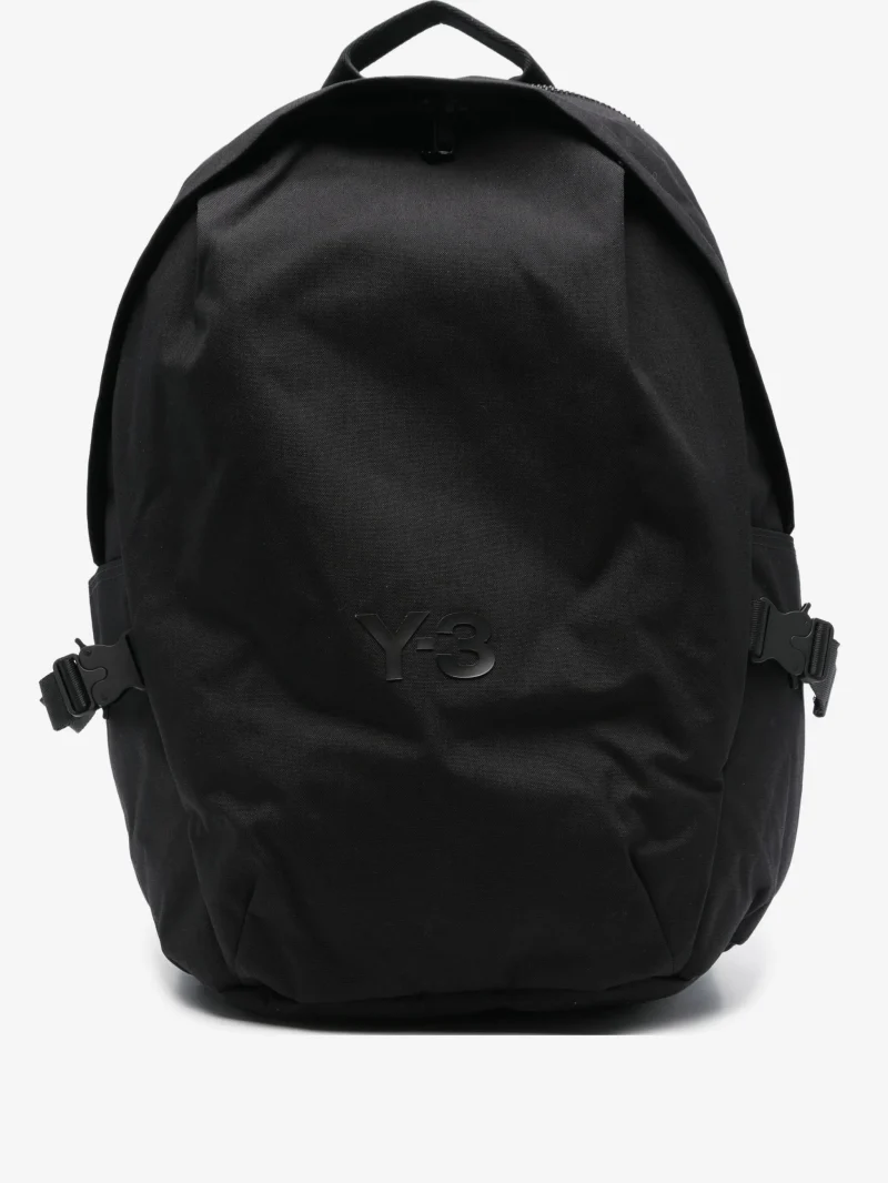 Rucsac Y-3 buckle-detail logo-print negru