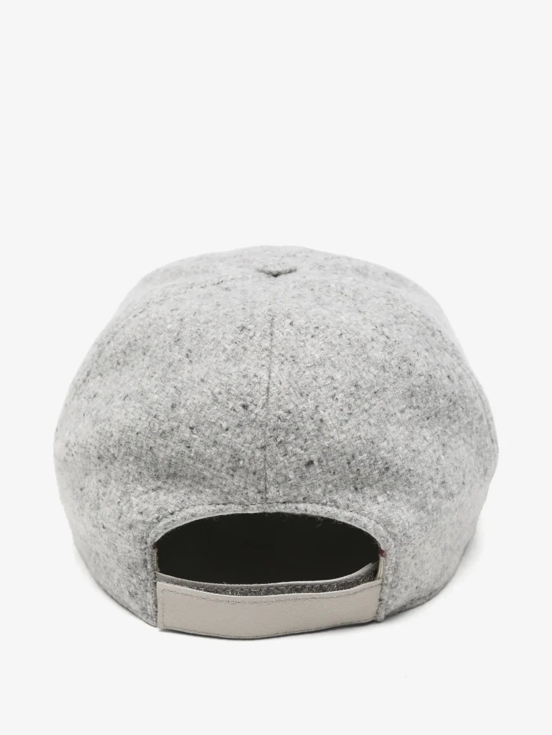 Alternative view of Sapca Eleventy boucle-texture baseball gri