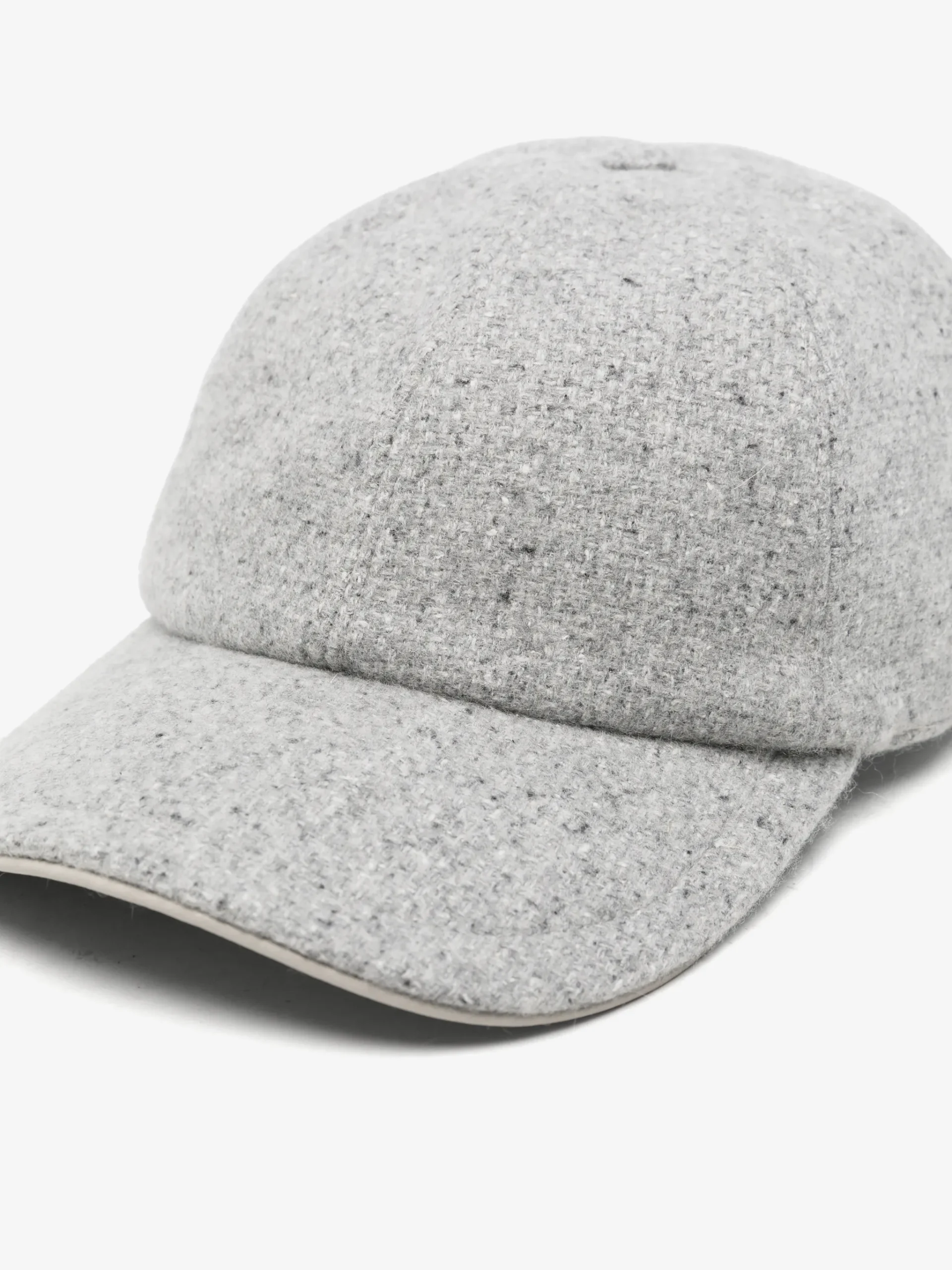 Sapca Eleventy boucle-texture baseball gri - imagine 3