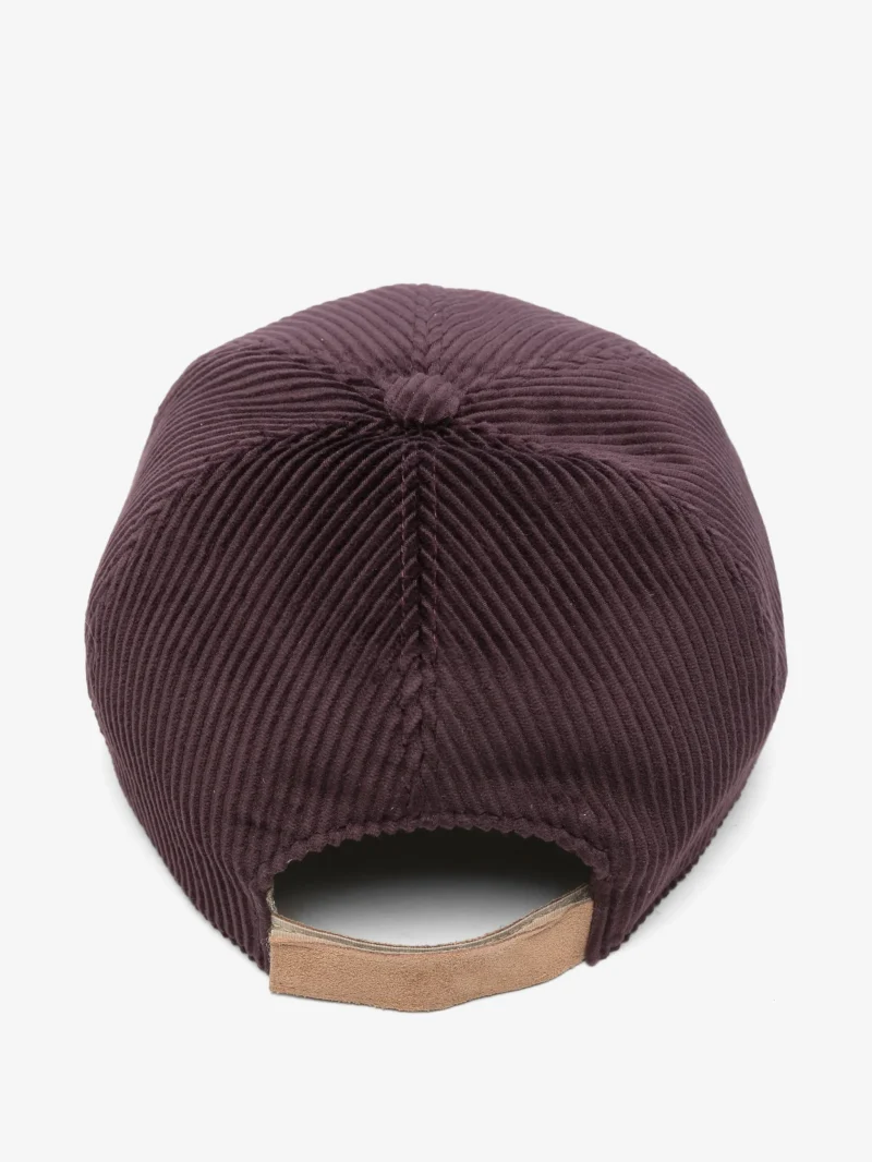 Sapca Eleventy corduroy maro - imagine 3