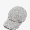 Sapca Eleventy herringbone baseball gri