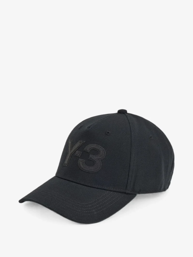 Sapca Y-3 Logo-embroidered baseball negru