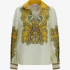 Top ALEMAIS Porter v-neck multicolor