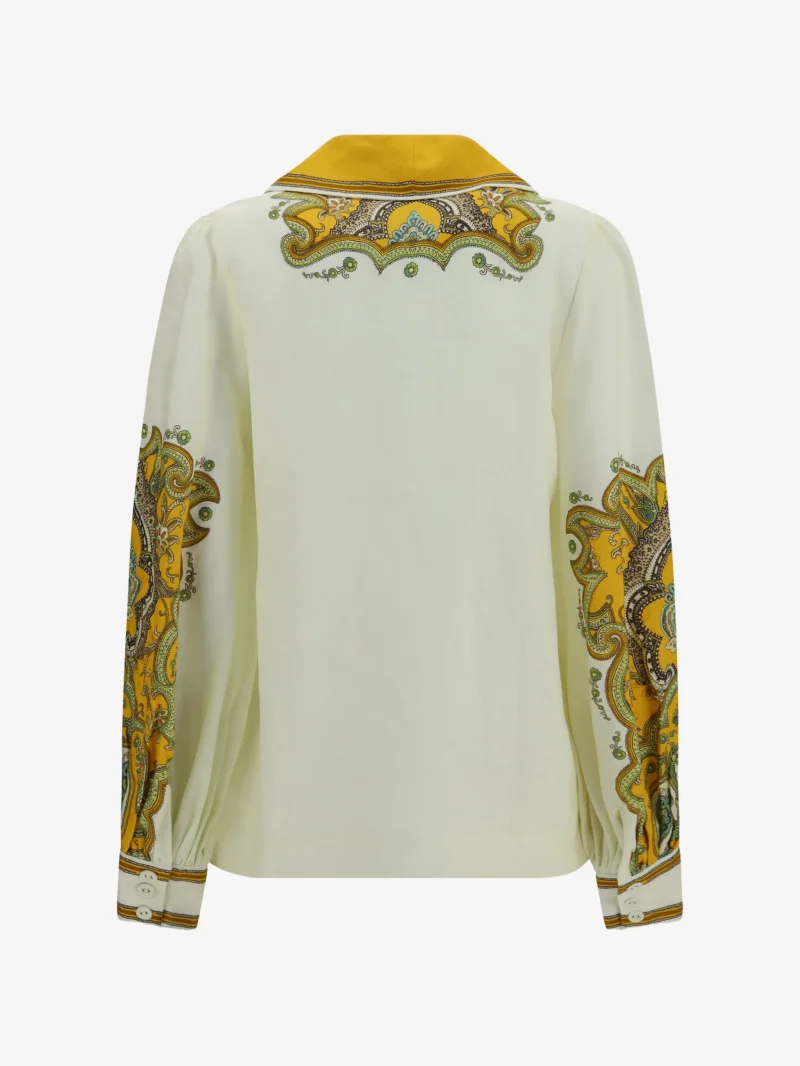Alternative view of Top ALEMAIS Porter v-neck multicolor