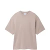 Tricou Axel Arigato crew-neck bej