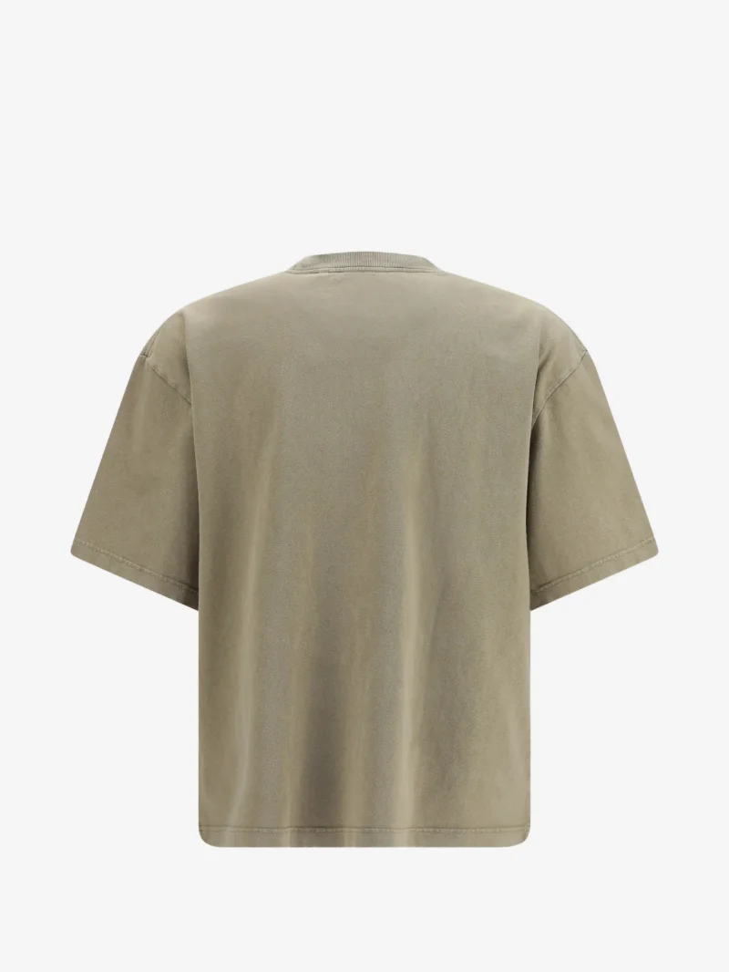 Alternative view of Tricou Axel Arigato logo-print washed verde
