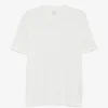 Tricou Eleventy crew-neck alb