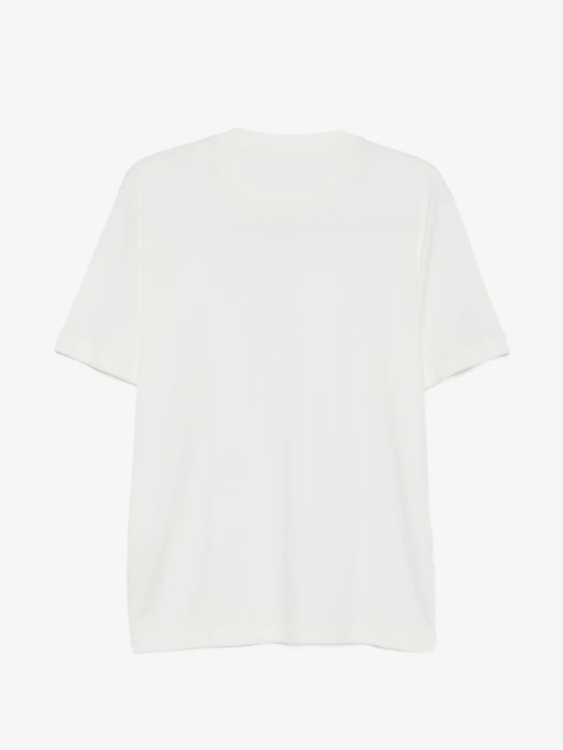 Alternative view of Tricou Eleventy crew-neck alb