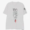 Tricou Y-3 crew-neck alb