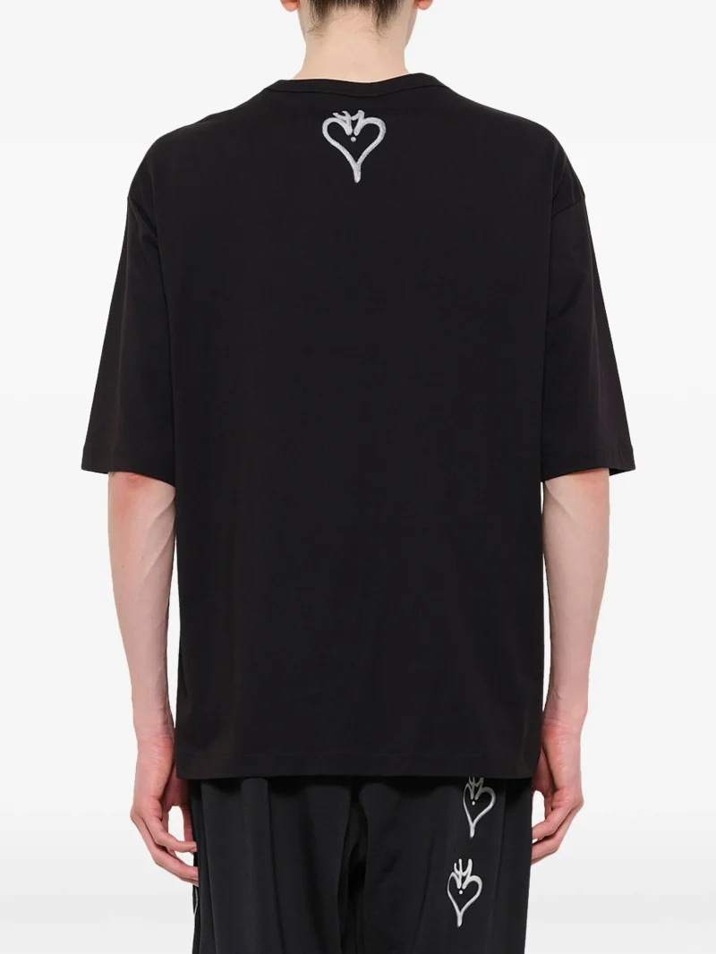 Tricou Y-3 skull graphic negru - imagine 3