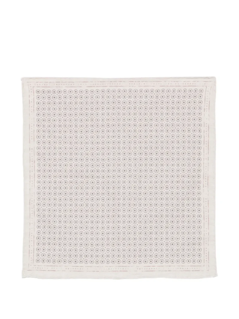 Batista Eleventy geometric-print bej