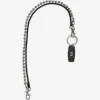 Breloc Y-3 logo chain negru