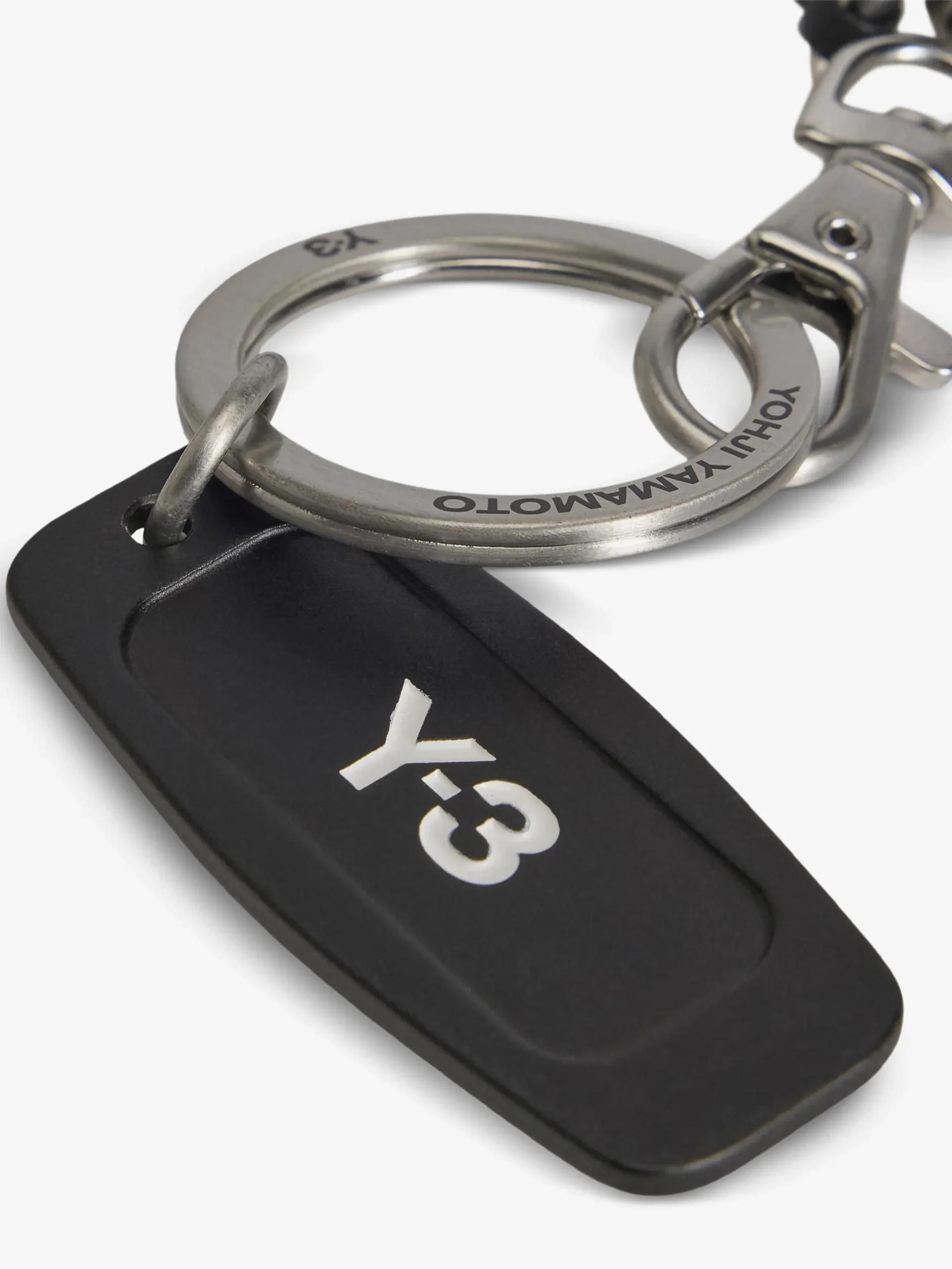 Breloc Y-3 logo chain negru - imagine 2