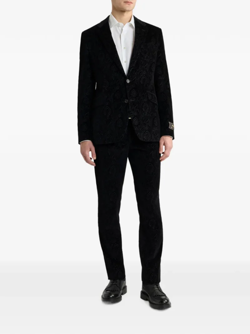 Camasa ETRO Cotton Jacquard alb - imagine 4