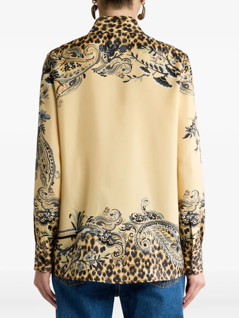 Alternative view of Camasa ETRO Paisley Leopard-Print maro