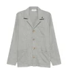 Camasa Gran Sasso Button-up Notched-lapels gri