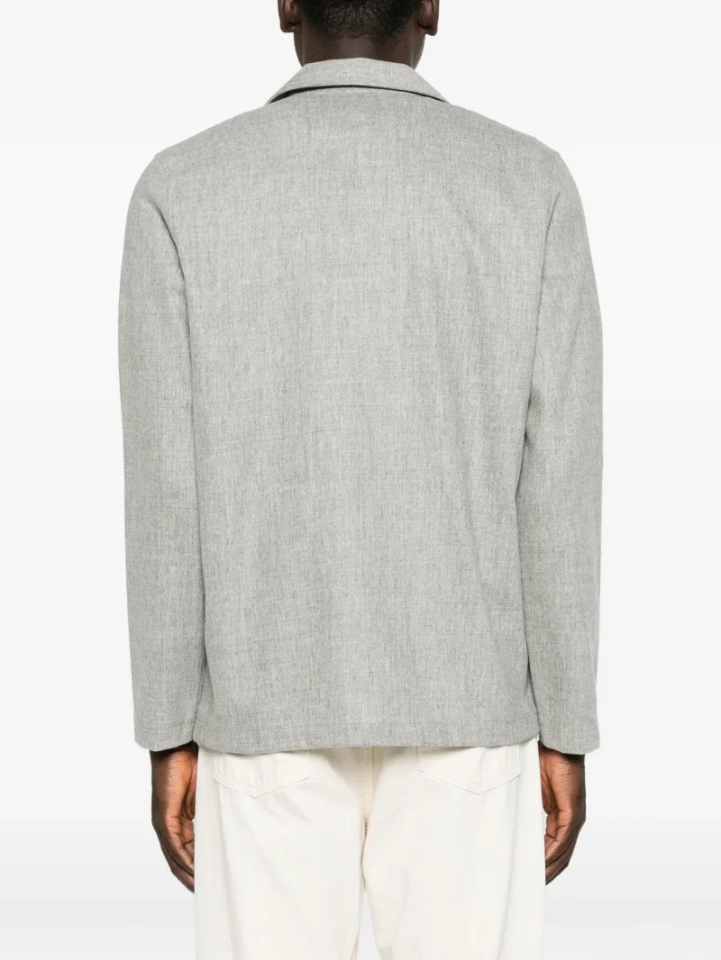 Alternative view of Camasa Gran Sasso Button-up Notched-lapels gri